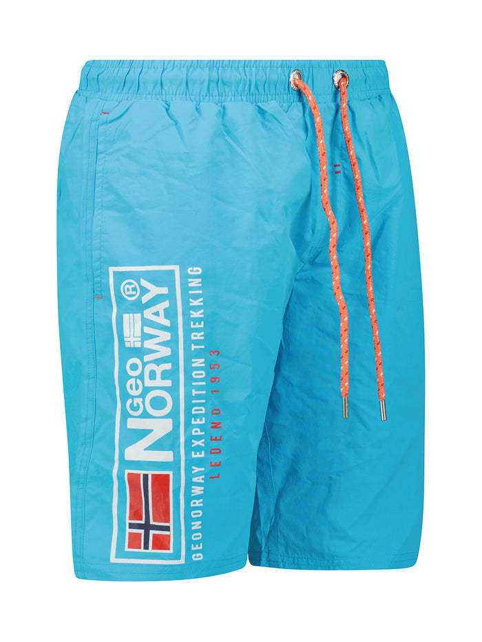 Geographical Norway Bermuda Mare Piscina Corto Azzurro Uomo 2