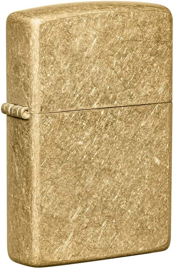 Zippo Tumbled Brass Bronze Unisex