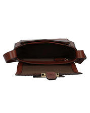 The Bridge Borsetta Tracolla linea Benedetta in Pelle Marrone Donna