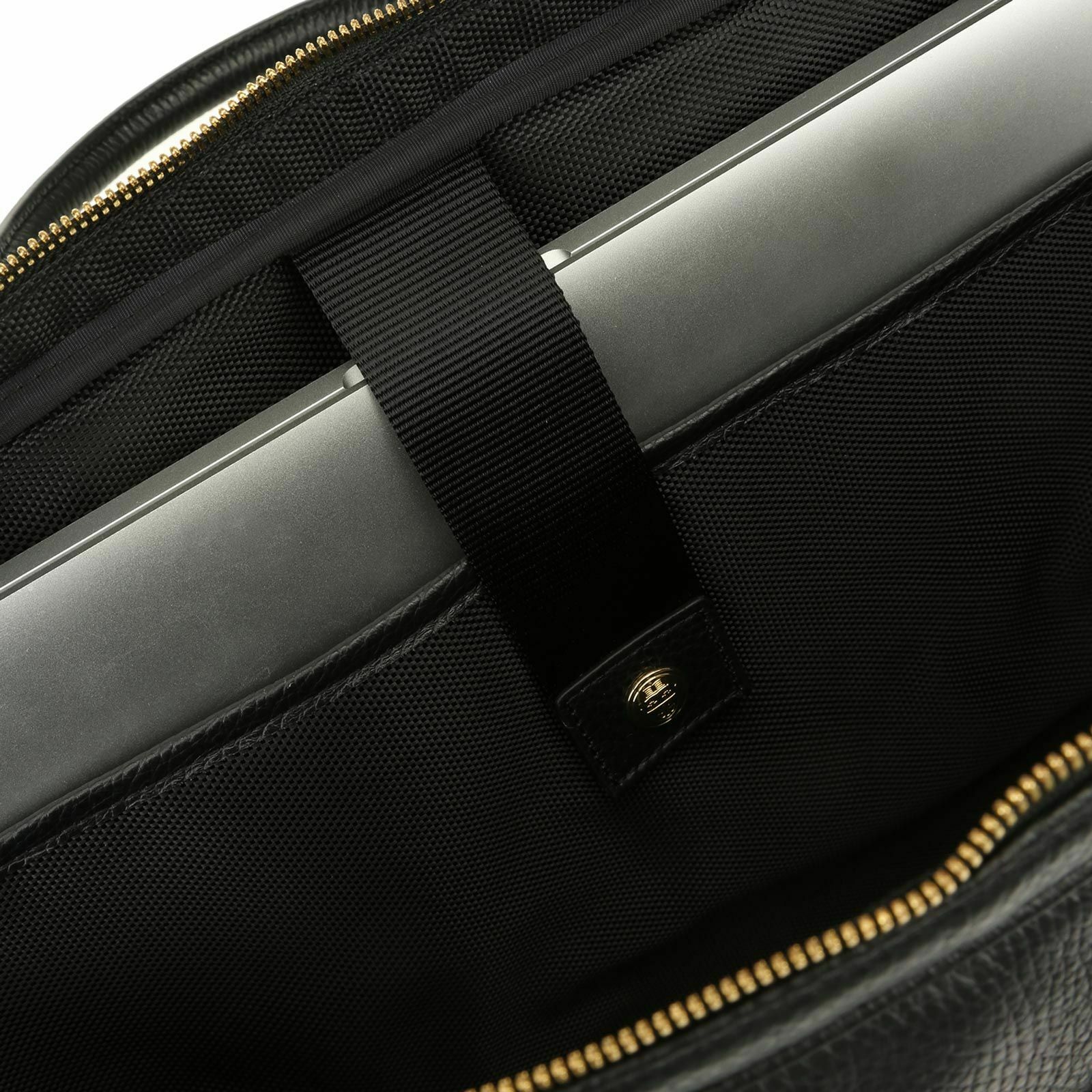 Spalding &amp; Bros Ag Messenger Shopper Shoulder Bag - Tiffany Black Women