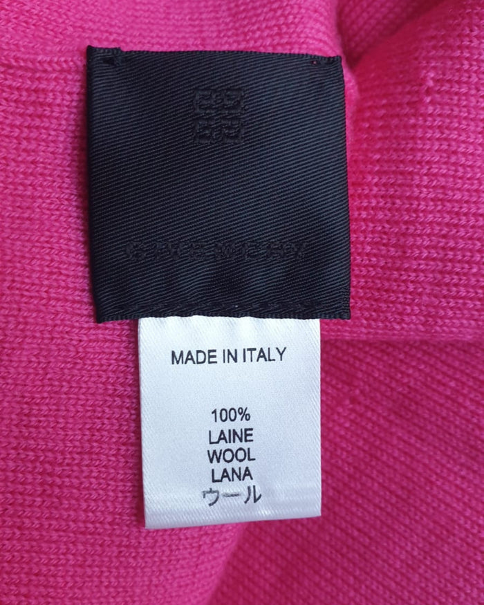Givenchy Cappello Beanie Big Logo Lana Viola 4