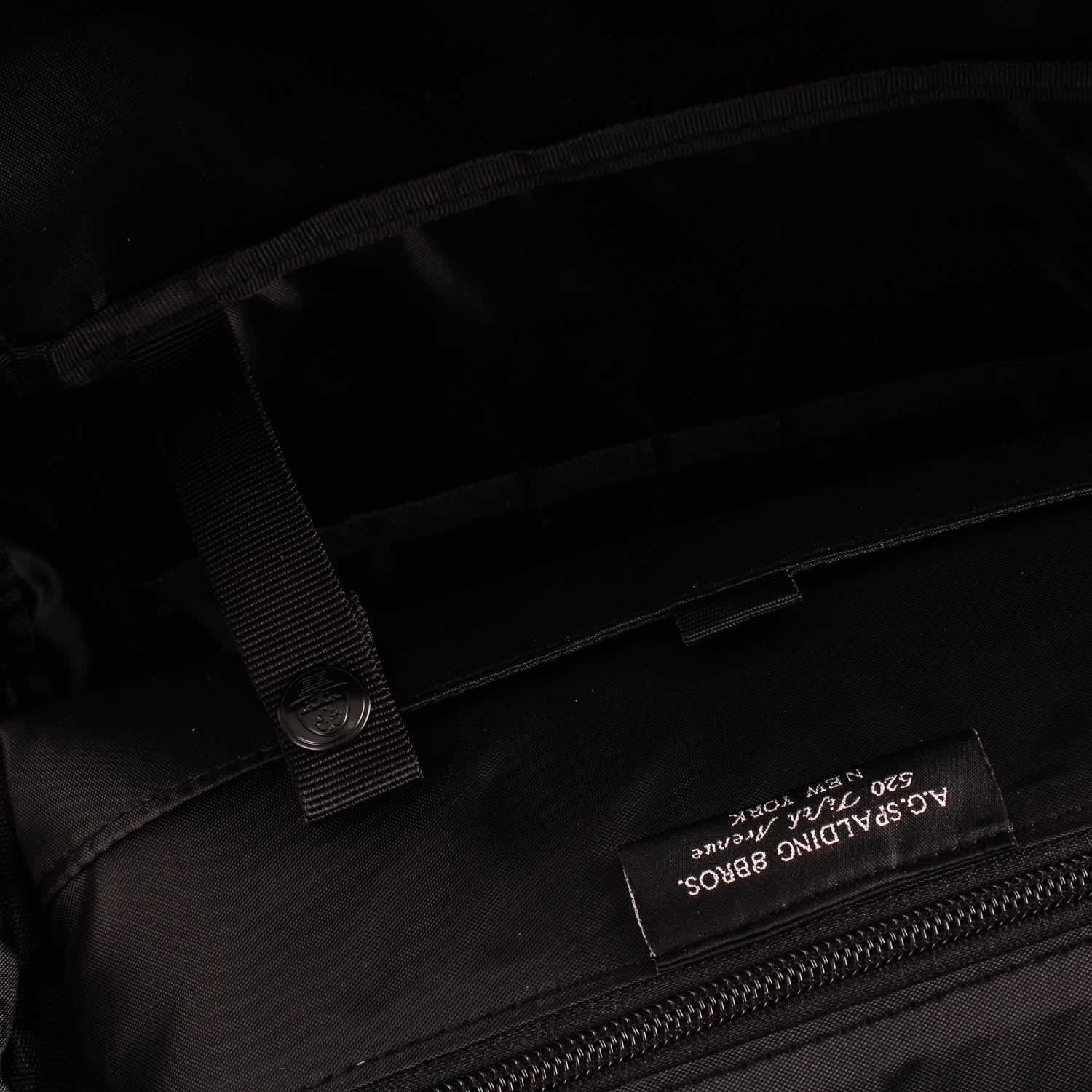 A.g. Spalding & Bros. Zaino Square Backpack Bully Nero Uomo