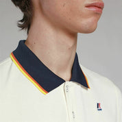 K-way Vincent Total Contrast Bianco Uomo