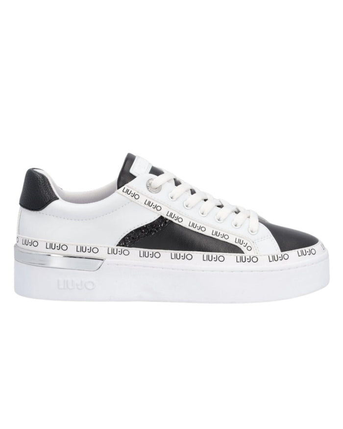 Liu Jo Sneakers Silvia 66 in Pelle Bianco 1