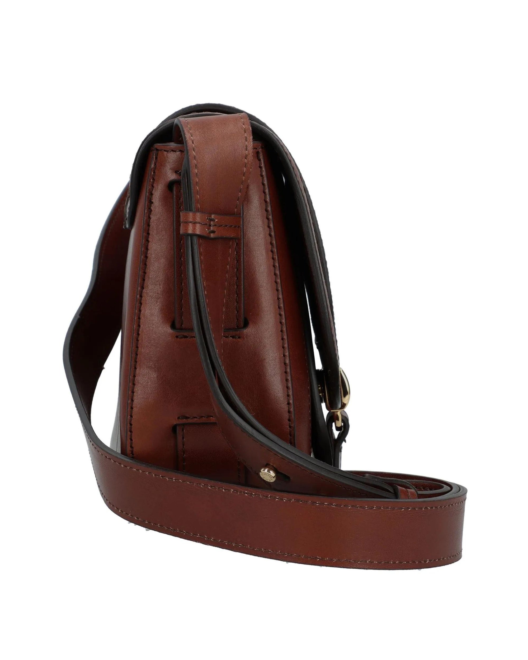 The Bridge Borsetta Tracolla linea Benedetta in Pelle Marrone Donna