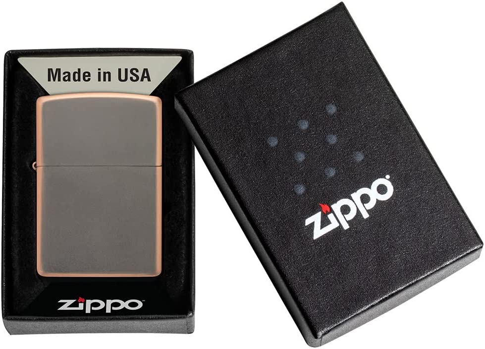 Zippo Bronze Rustic Grey Unisex