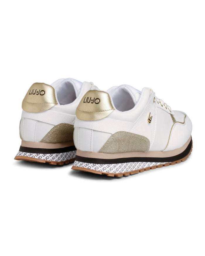 Liu Jo Wonder 249 White/Gold Sneakers 3