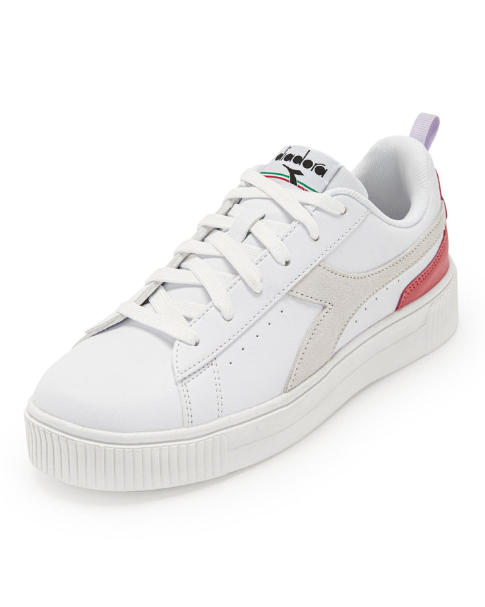 Diadora Amber Sneakers Pelle Bianco 3