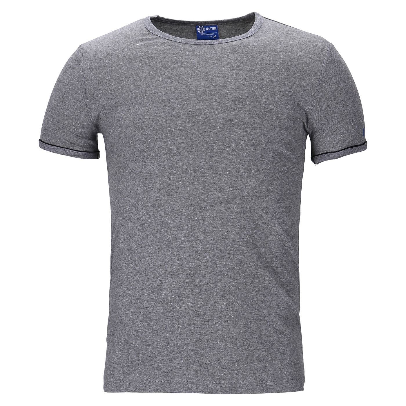 Completo set intimo slip e maglietta t-shirt Inter Fc grigio Uomo