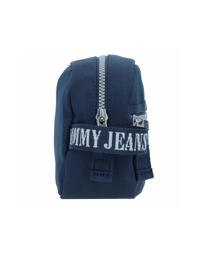 Tommy Jeans Washbag TJM Heritage Blu Poliestere 3