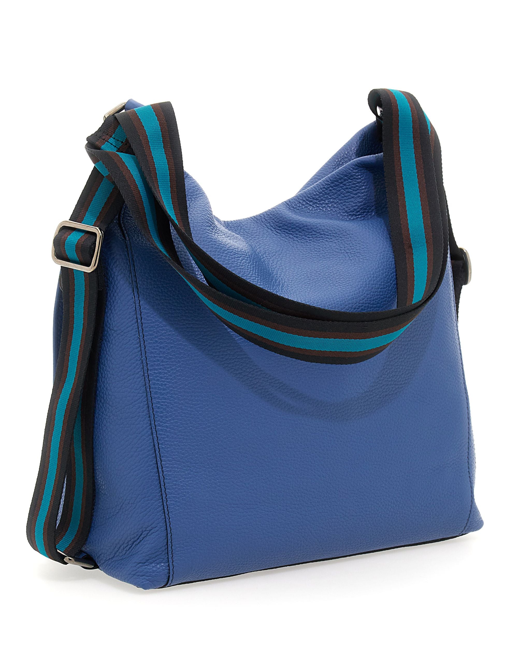 Gabs Borsa Spalla Pelle Martellata Verde