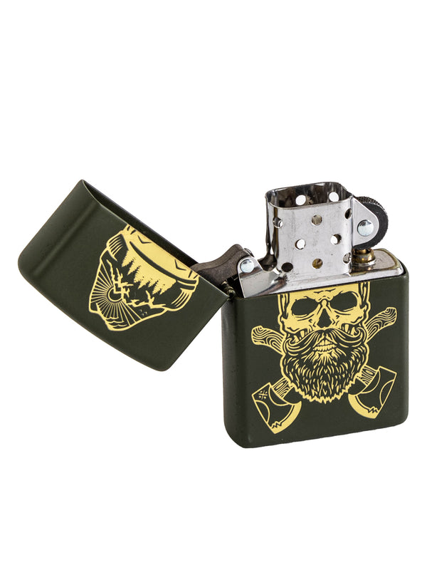 Zippo Antivento Ricaricabile Verde Unisex-2