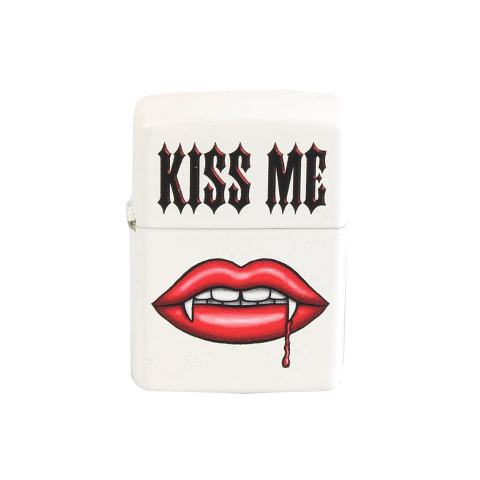 Zippo Kiss Me Design White Unisex 2