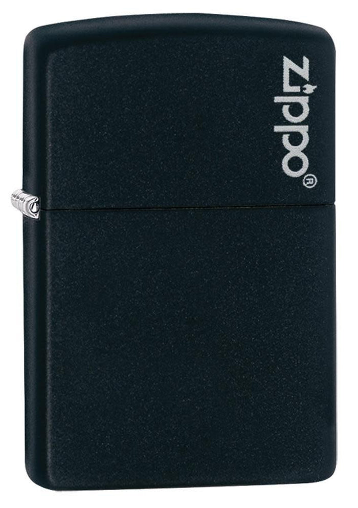 Zippo Matte Logo Nero Unisex 1