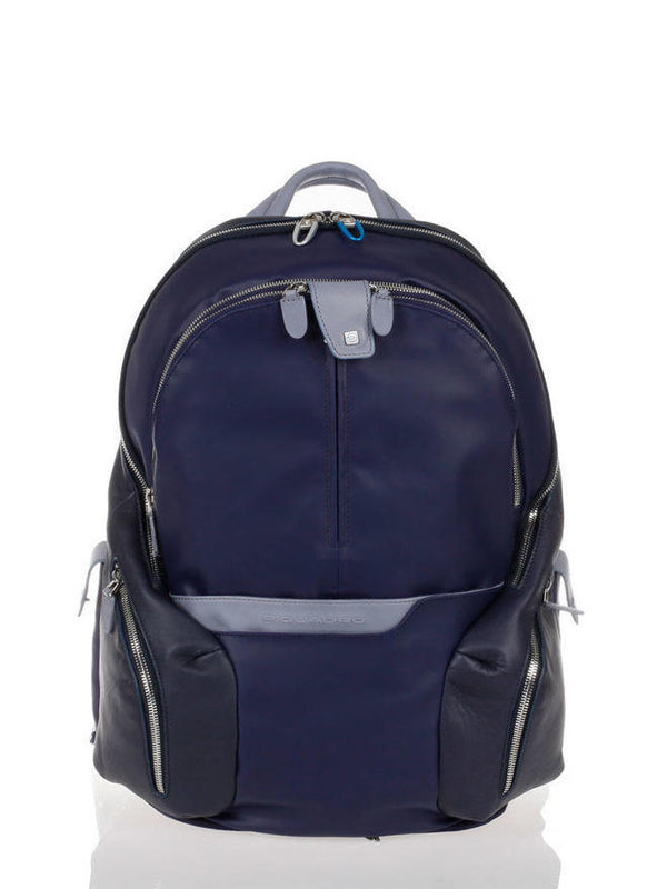 Piquadro Backpack Porta Computer Blu Uomo
