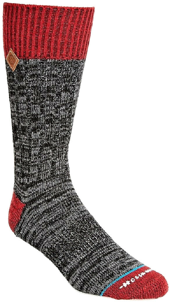 Stance Calze Boot Socks Morino Wool Nero Uomo
