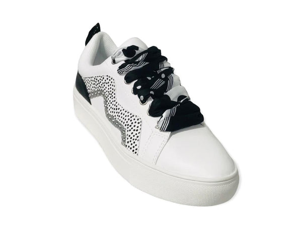 Manila Grace White Low Top Sneakers-2