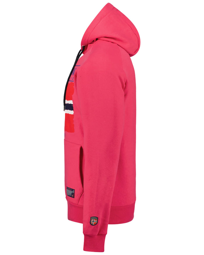 Geographical Norway Geonorway Hoodie Pink Men 4