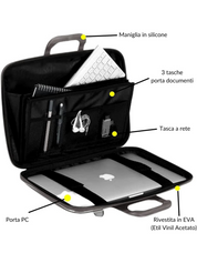 Bombata Classic 15,6" Cartella Porta Pc Giallo Unisex