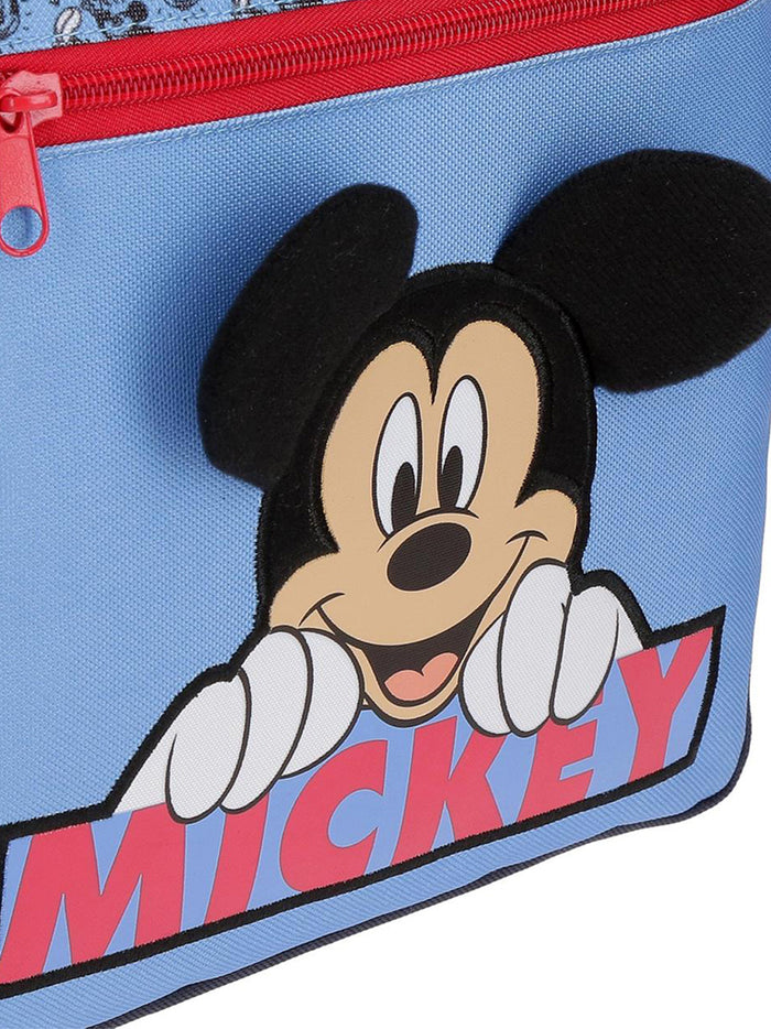 Disney 38 Cm Topolino Mickey Logo All Over Bambino Blu Uomo 5