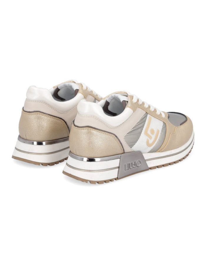 Liu Jo Sneakers Kiss 06 Argento/Beige 3