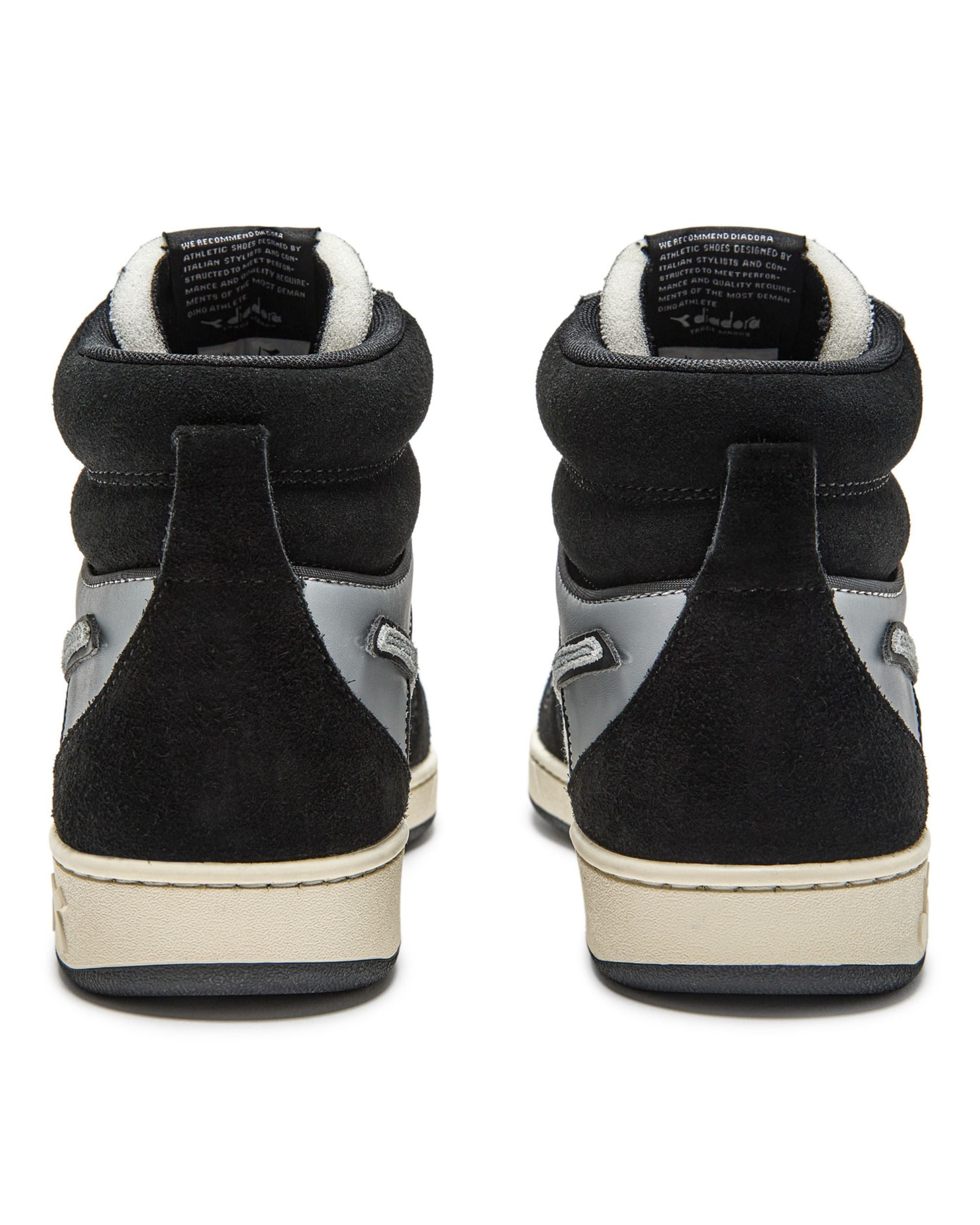 Diadora High Sneakers Magic Canvas Waxed/Leather Black