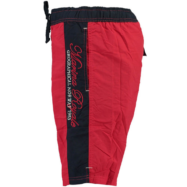 Geographical Norway Pantaloncino Mare Piscina Rosso Uomo-2