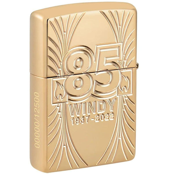 Zippo Windy 85 Anniversario Collectible Oro Unisex-2