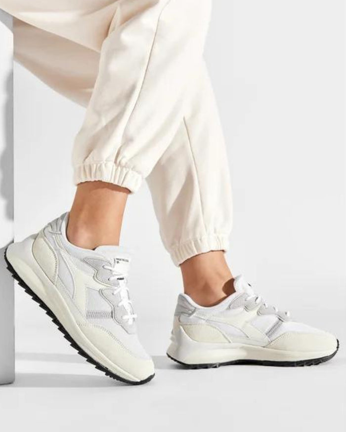 Diadora Sneakers Pelle/Camoscio Bianco 6