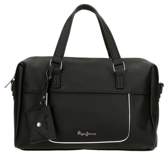 Pepe Jeans Bowling Bauletto Weekend Bag Nero Donna 1