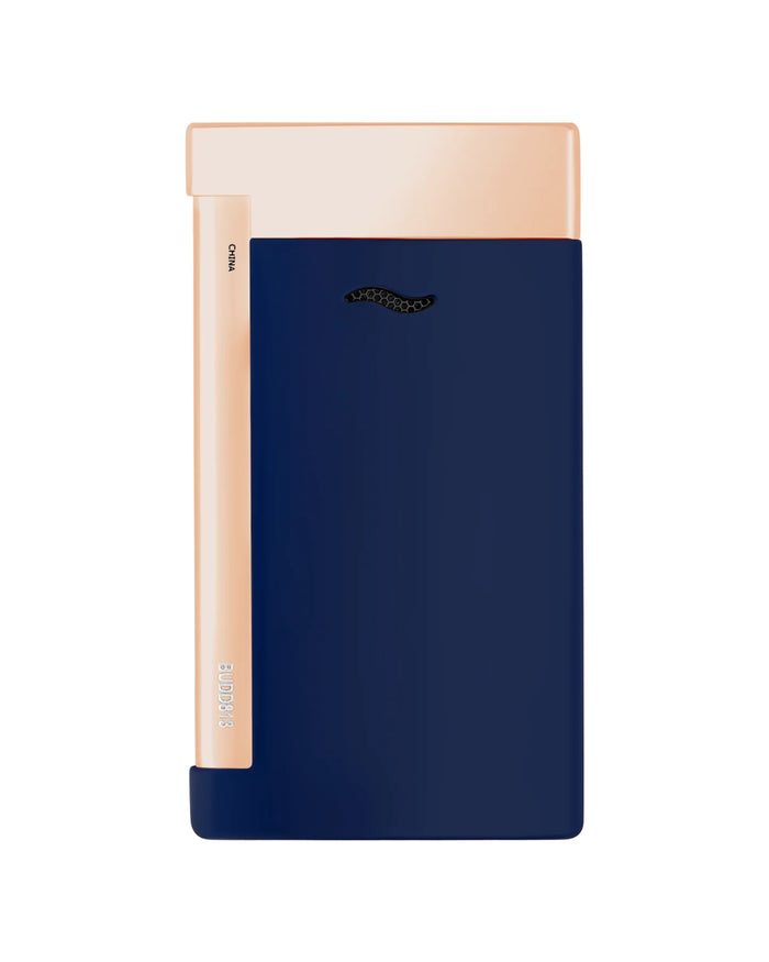 Stdupont Powerful Flame Windproof Rechargeable Slim Blue Unisex 2