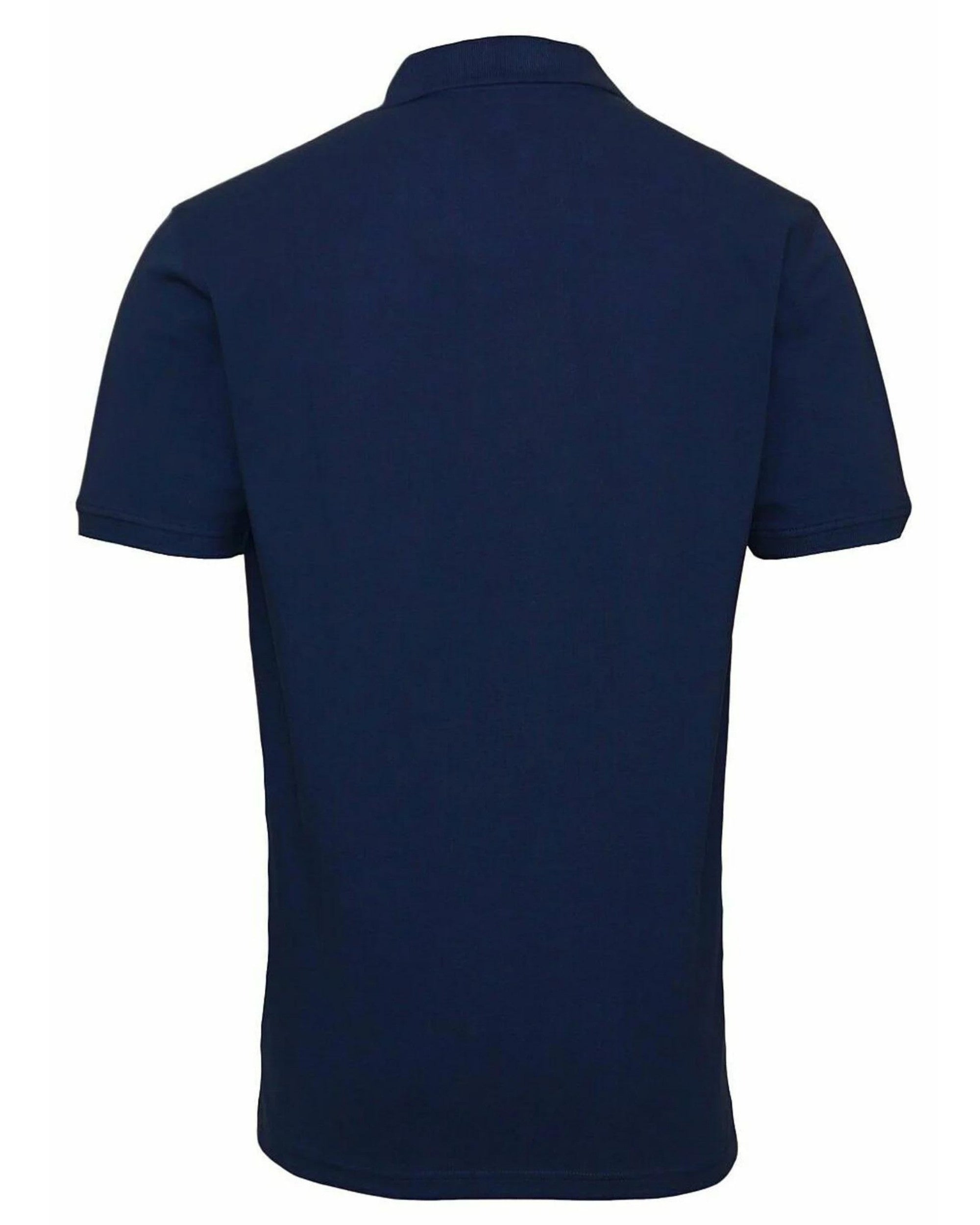 US Polo Assn. T-Shirt Logo Front and Back Cotton Blue