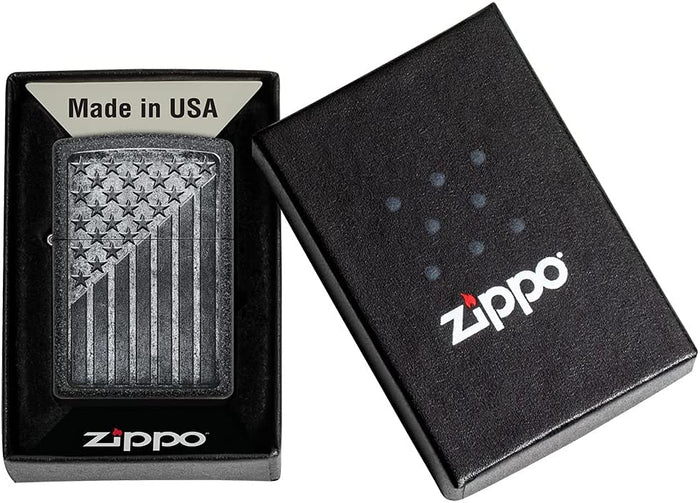 Zippo Antivento Ricaricabile Made In Usa Grigio Unisex 5