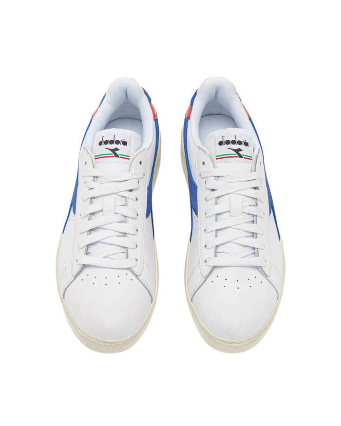 Diadora Sneakers Game Step Premium Wax Ecopelle/Suede Bianco 3