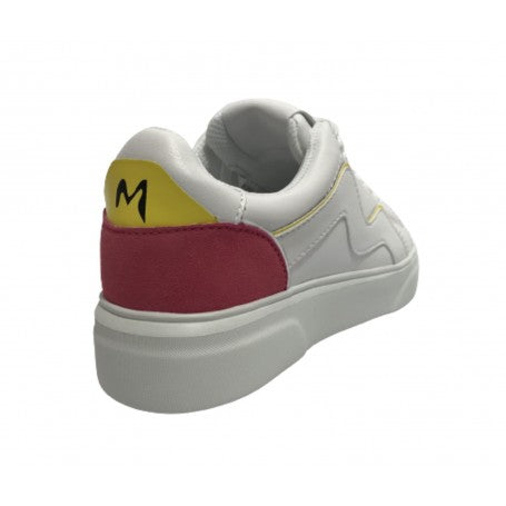 Manila Grace White Low-Top Sneakers-2