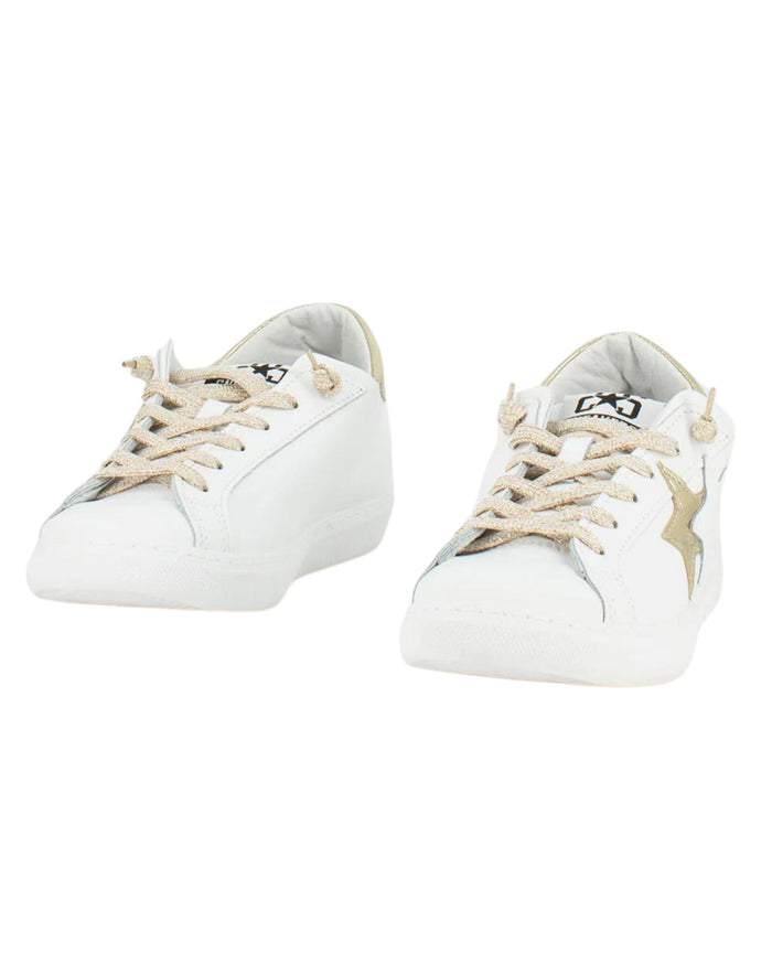 2star Sneaker Low Cocco Bianco Donna 3