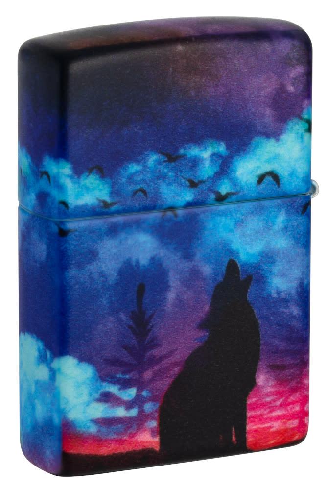 Zippo Wolf Design Wolf Moon 540 Colors Multicolor Unisex 8