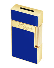 Stdupont Powerful Flame Torch Lacquered Blue Unisex