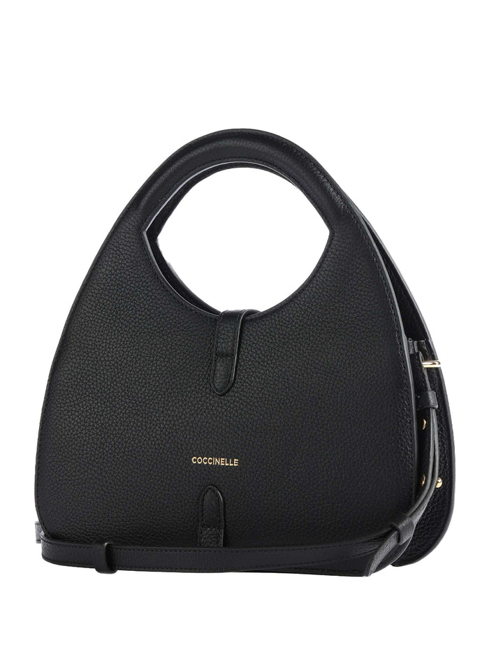 Coccinelle Cosima Small Handbag Leather Black 6