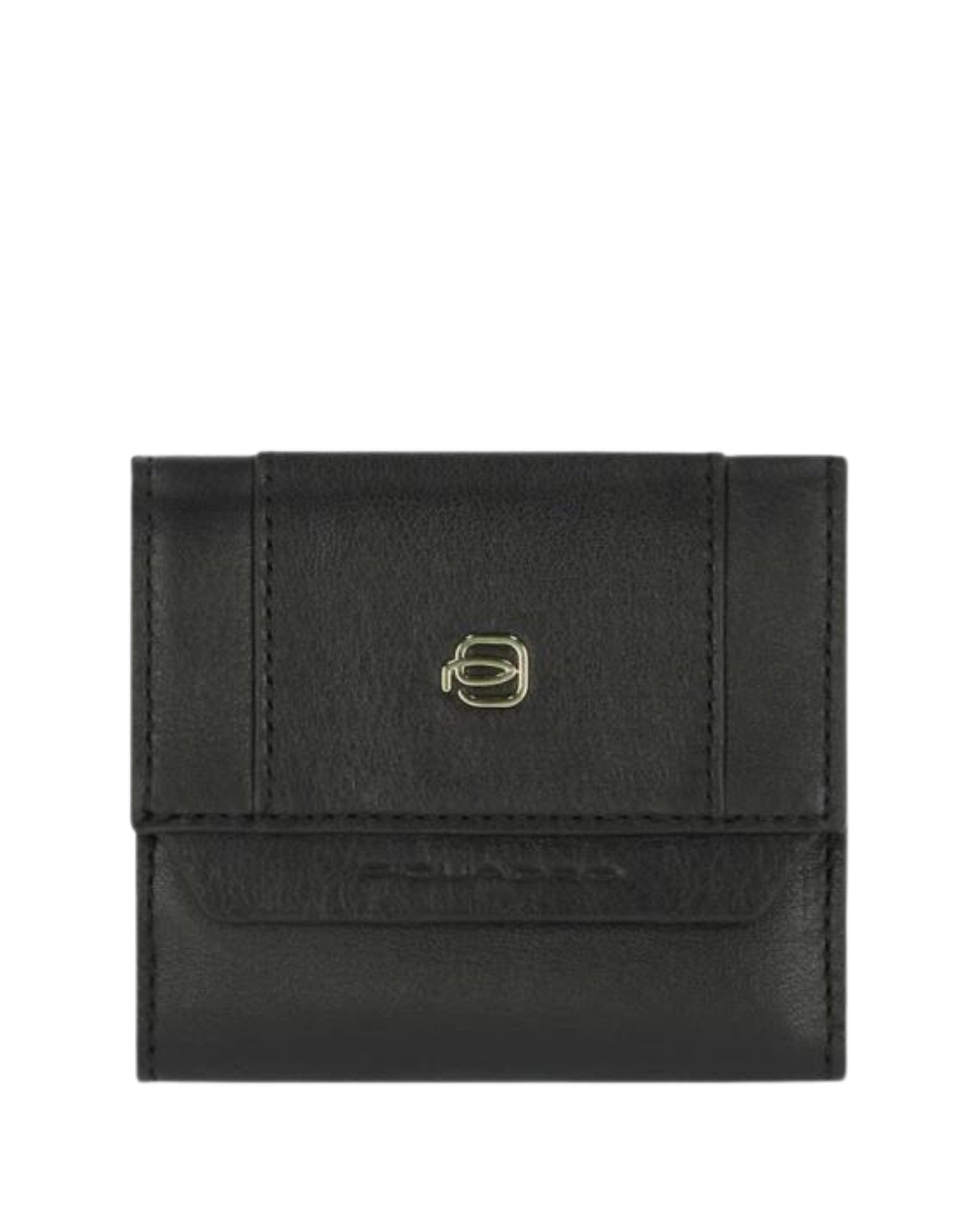 Piquadro Piccolo Realizzato In Pelle Nero Donna