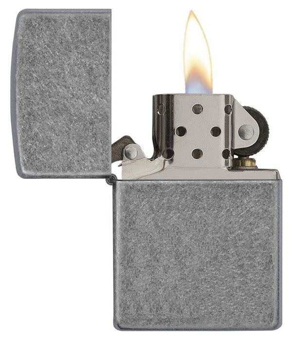 Zippo Antique Silver Unisex-2