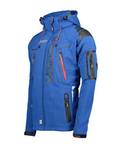 Geographical Norway Giubbotto Multifunzione Con Tasche Esterne Blu Royal Uomo