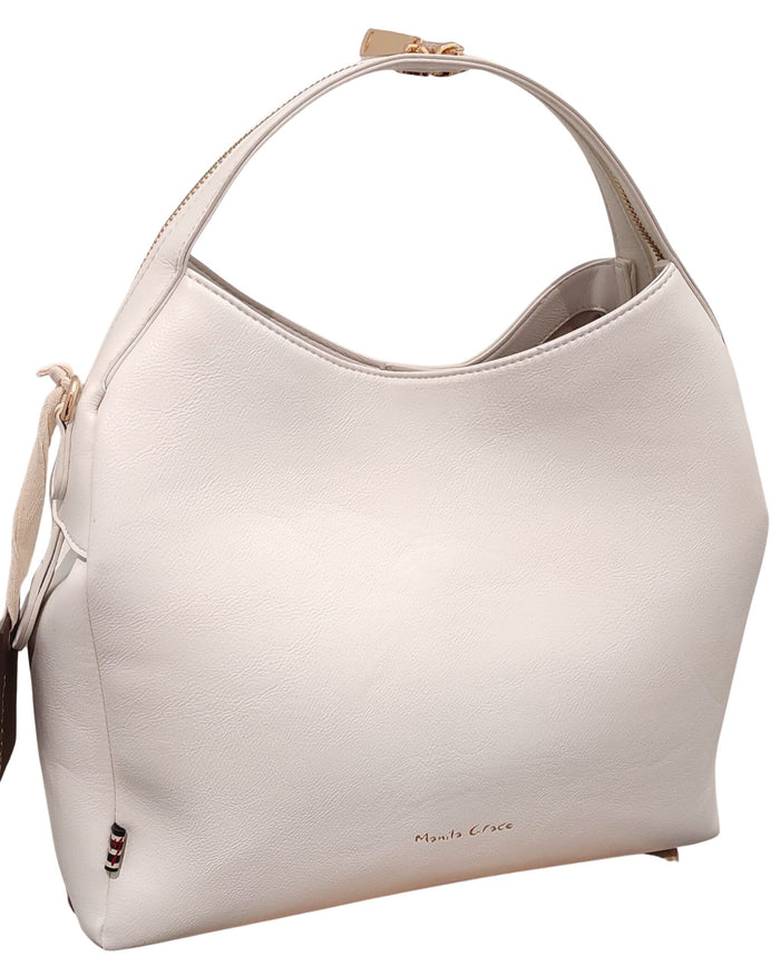 Manila Grace Tote Big Bianco 1