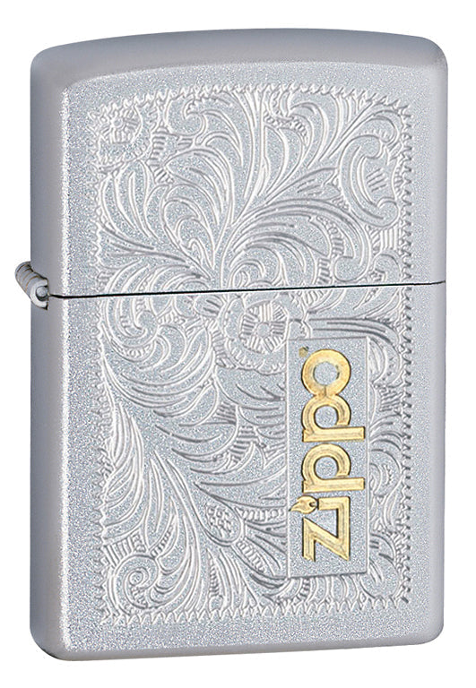 Zippo Venetian Two Tone Silver Unisex