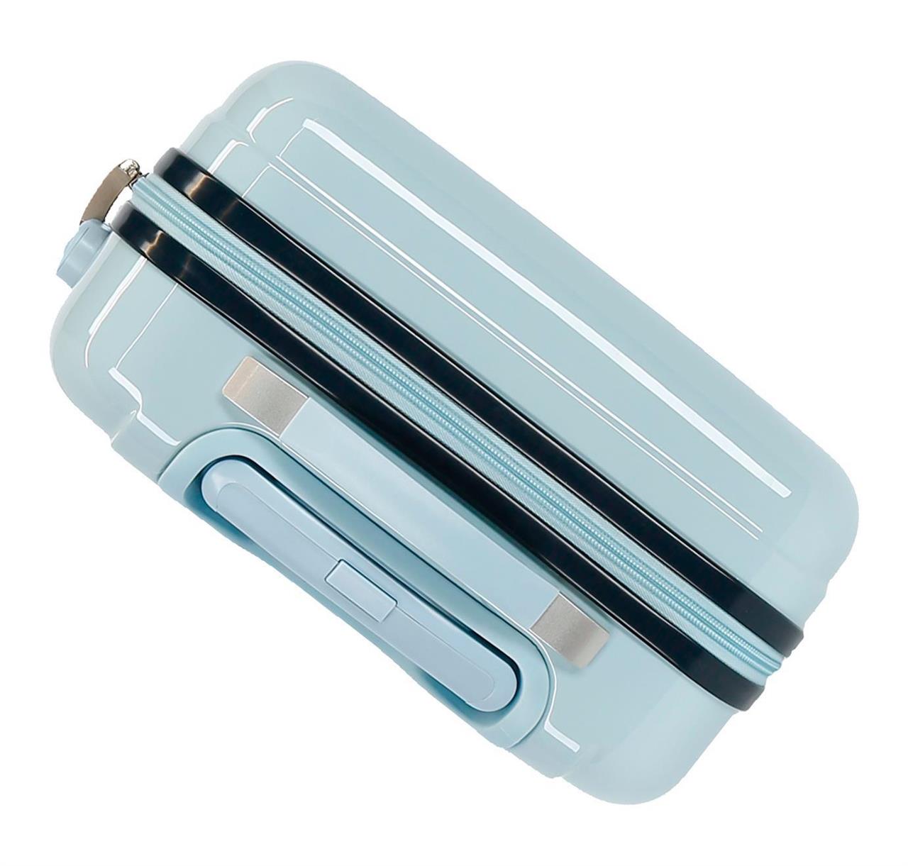 Disney Suitcase 4 Wheels 55 Cm Minnie My Happy Place Blue Woman