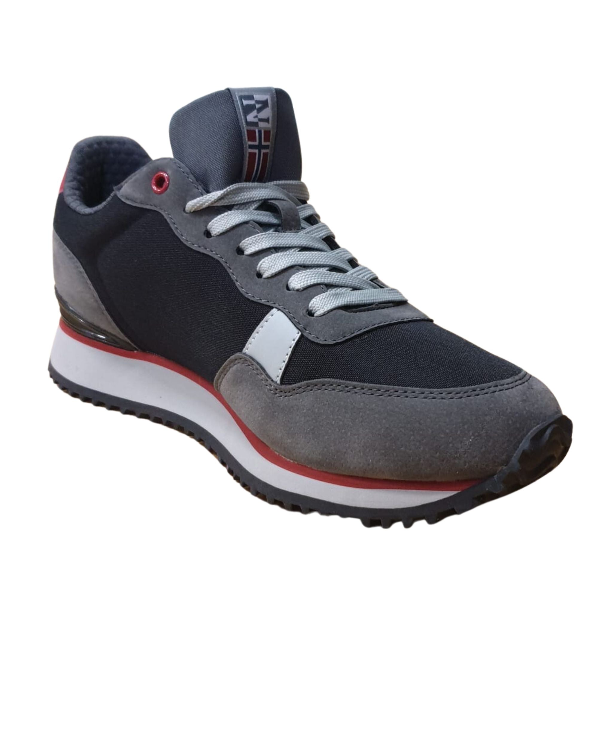 Napapijri Sneakers Basse Pelle Grigio