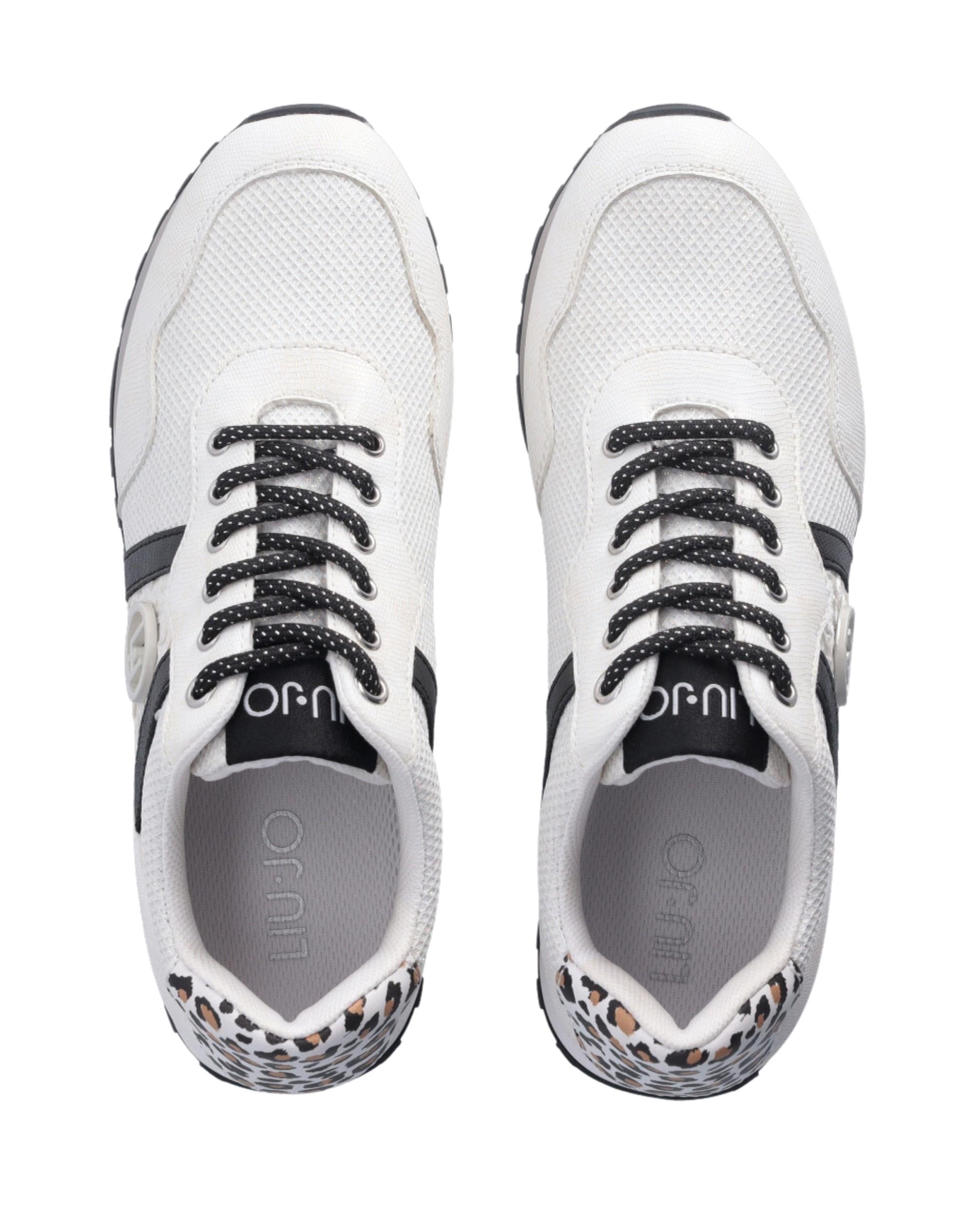Liu Jo Sneakers Bianca Dettagli Neri