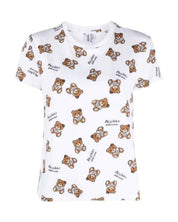 Moschino Underbear T-Shirt Short Sleeve Teddy Bear Design Cotton White