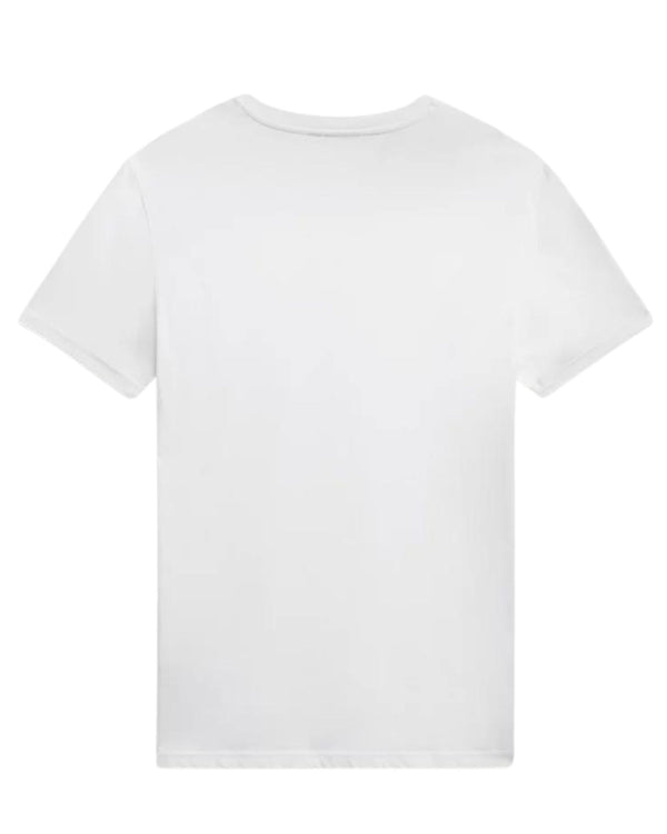 Napapijri T-Shirt Manica Corta Girocollo Cotone Bianco-2