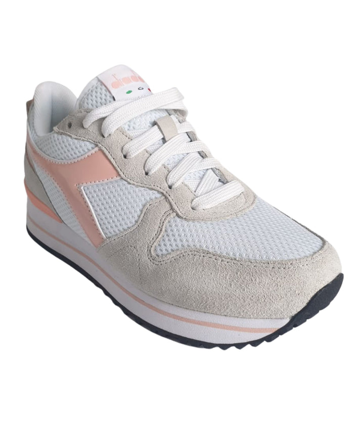 Diadora Olympia Sneakers Pelle Bianco 3